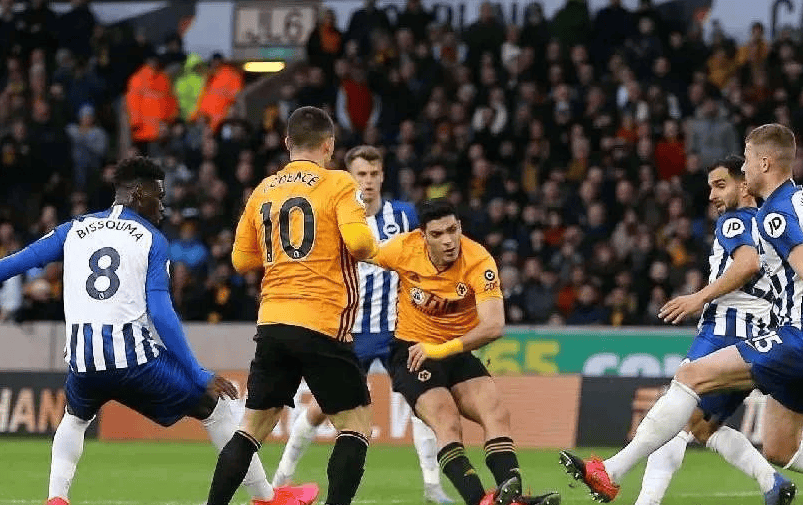 狼队客场不敌布莱顿，遭遇失利