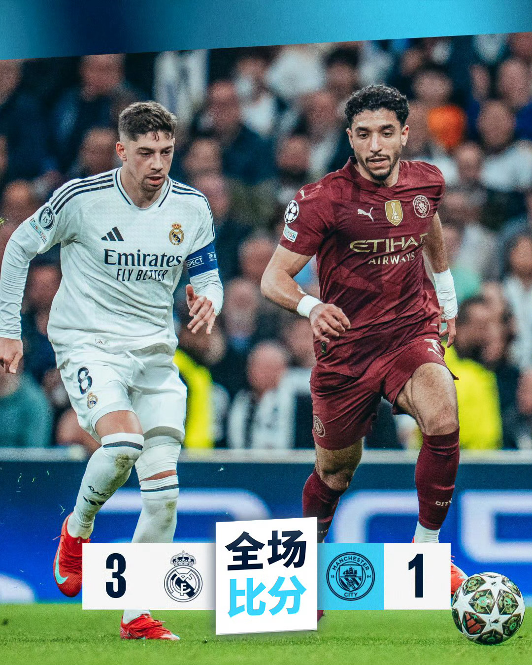 曼城再胜，欧冠冠军之路愈加清晰