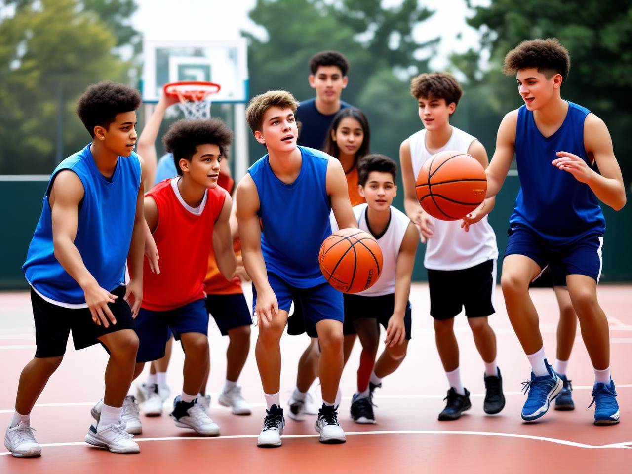 球员实力强劲，篮球比赛成为全球瞩目焦点